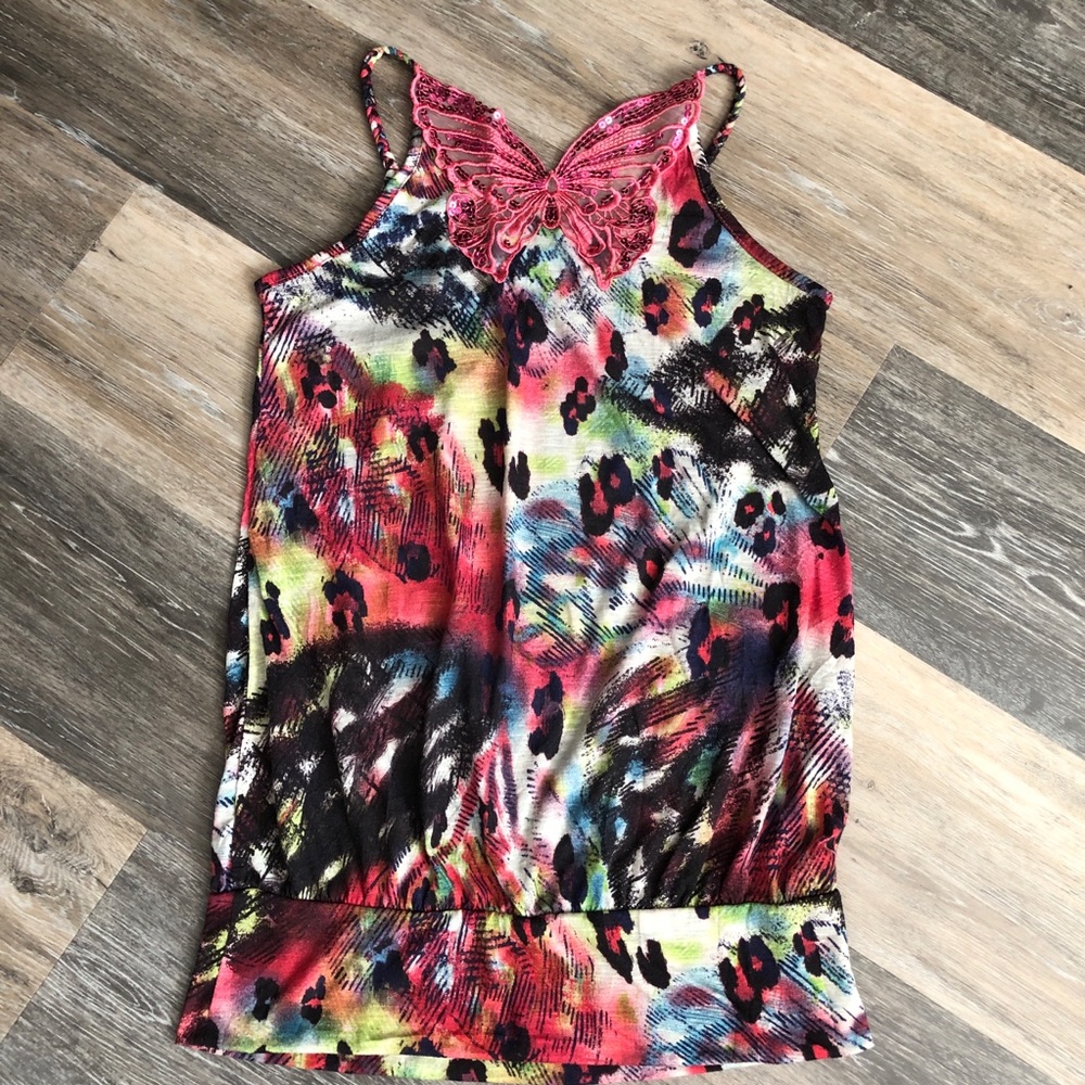 No Boundaries Butterfly Top